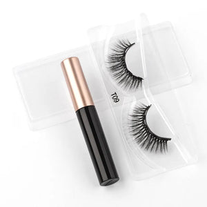 Magnetic Eyelashes Set with Tweezers Waterproof