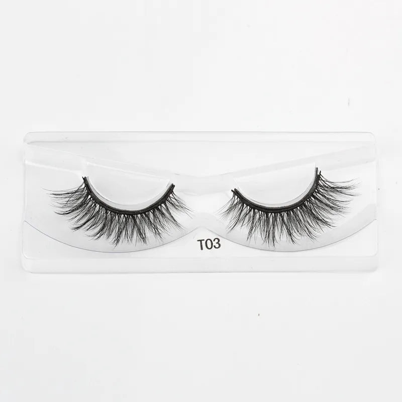 Magnetic Eyelashes Set with Tweezers Waterproof