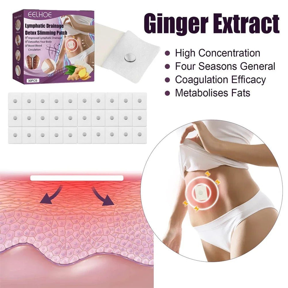 Magnetic Therapy Slimming Detox Patches