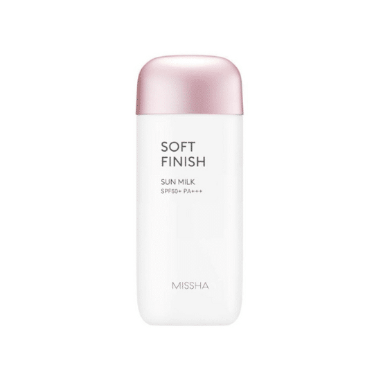Missha Soft Finish Sun Milk SPF50+ PA+++