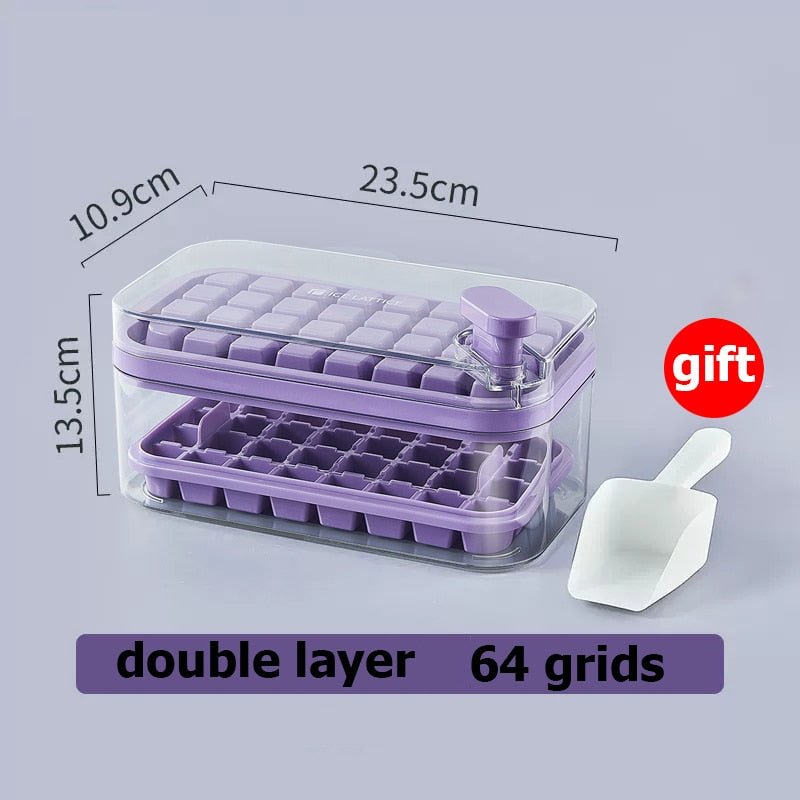 One Click Ice Cube Tray