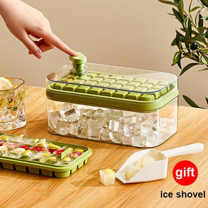 One Click Ice Cube Tray