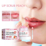 Peach Lip Scrub: Exfoliating & Moisturizing