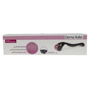 Purple 0.25mm-2.5mm 540 Microneedle Derma Roller Micro Needles Skin Scar Therapy