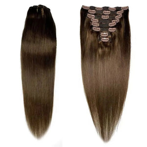 Remy Clip-In Hair Extensions Straight