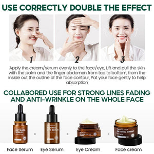 Retinol Anti-Aging Firming Facial Cream Set