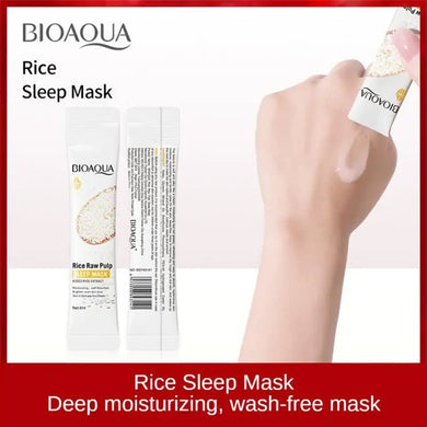 Rice Pulp Sleeping Mask Whitening Moisturizer
