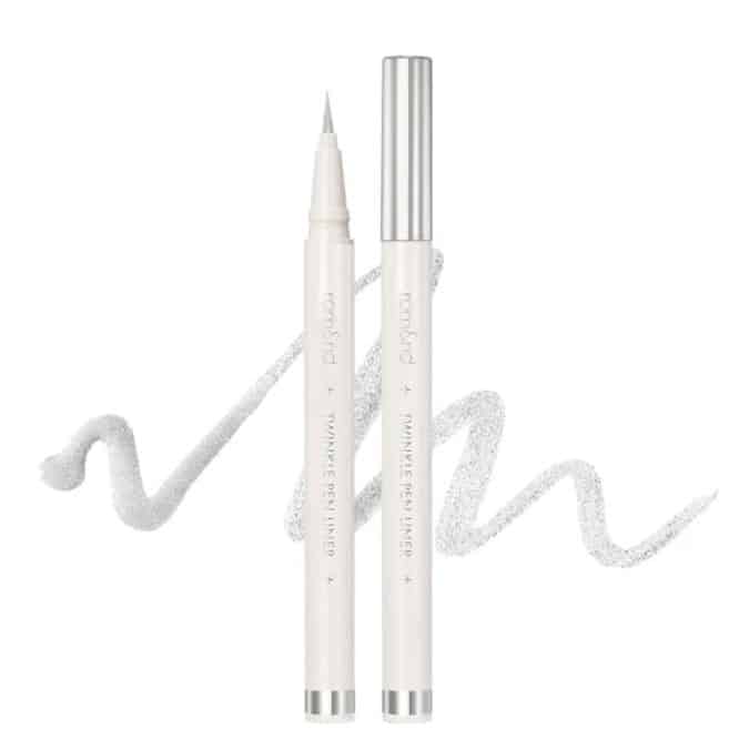 Romand Twinkle Pen Liner 01 Silver Flake