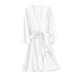 Satin Bridal Kimono Robe - Sexy