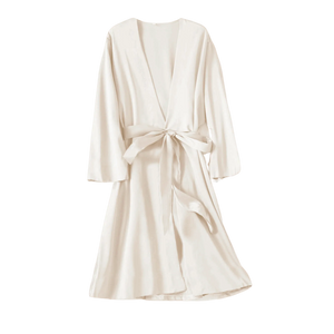 Satin Bridal Kimono Robe - Sexy