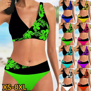 Sexy Print Bikini Set XS-8XL