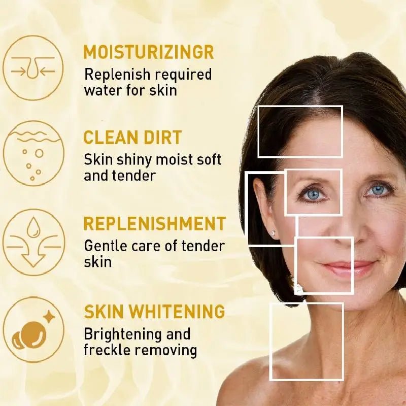 Silk Protein collagen serum for face: Anti-Aging Whitening