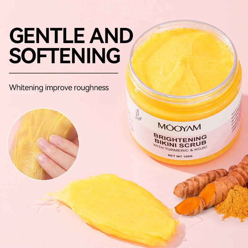 Turmeric Kojic Brightening Body Scrub 150g