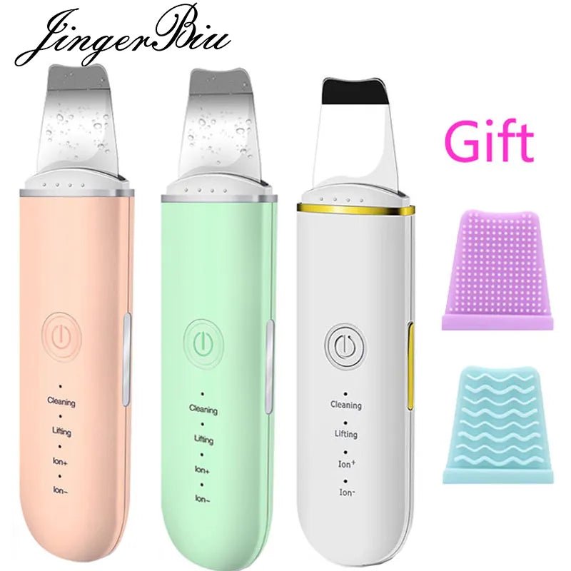 Ultrasonic Facial Scrubber Pore Cleaner