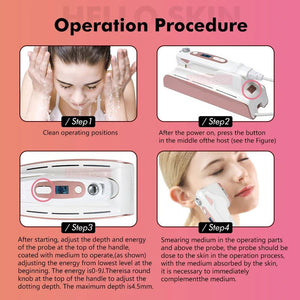 Ultrasonic HIFU Facial Lifting Anti-Wrinkle Tool