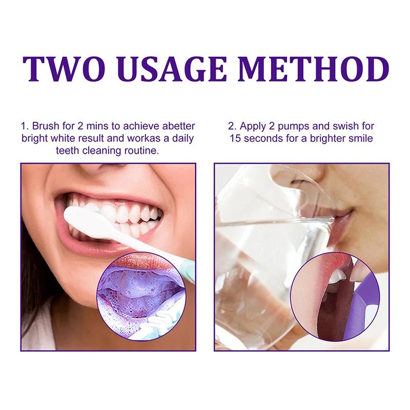 V34 Whitening Mousse Toothpaste 50ml