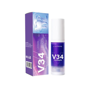 V34 Whitening Mousse Toothpaste 50ml