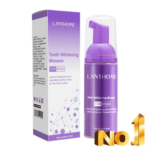 V34 Whitening Mousse Toothpaste 50ml