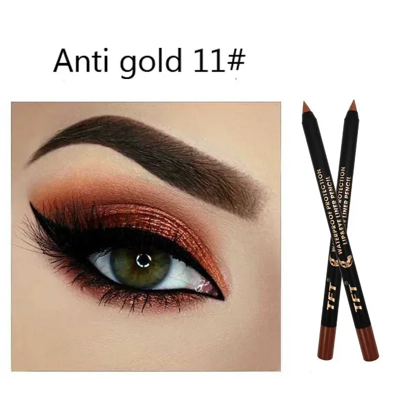 Waterproof Gel Eyeliner Pencil - Colorful