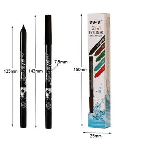 Waterproof Gel Eyeliner Pencil - Colorful