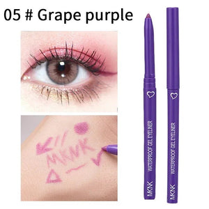 Waterproof Gel Eyeliner Pencil - Colorful