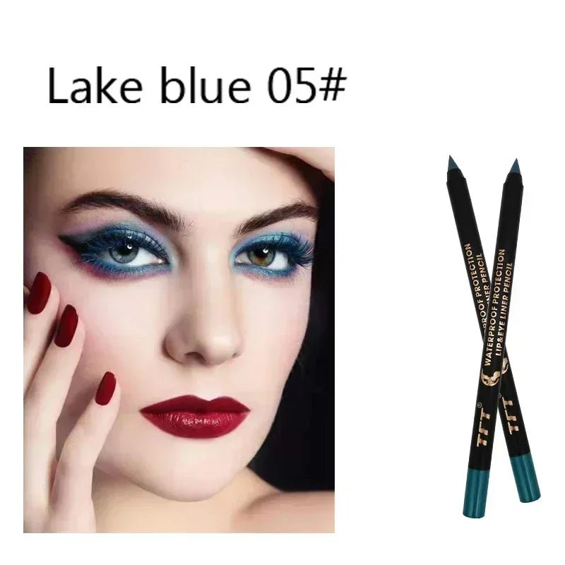 Waterproof Gel Eyeliner Pencil - Colorful