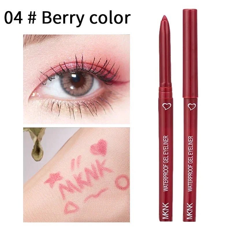 Waterproof Gel Eyeliner Pencil - Colorful