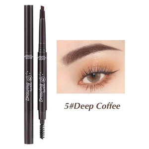 Waterproof Matte Eyebrow Pen with Brush