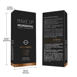 Waterproof Matte Foundation Cream Concealer